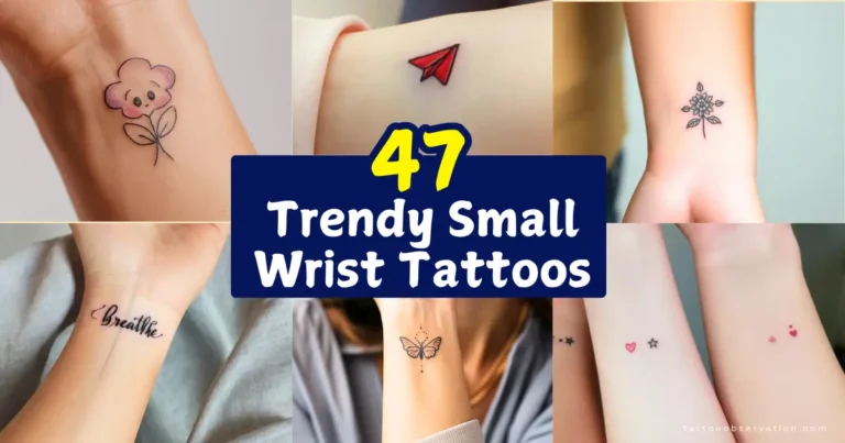 Trendy Small Wrist Tattoos