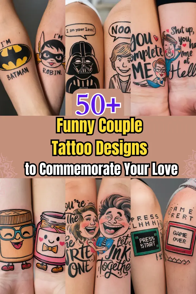 50+ Funny Couple Tattoo Designs to Commemorate Your Love