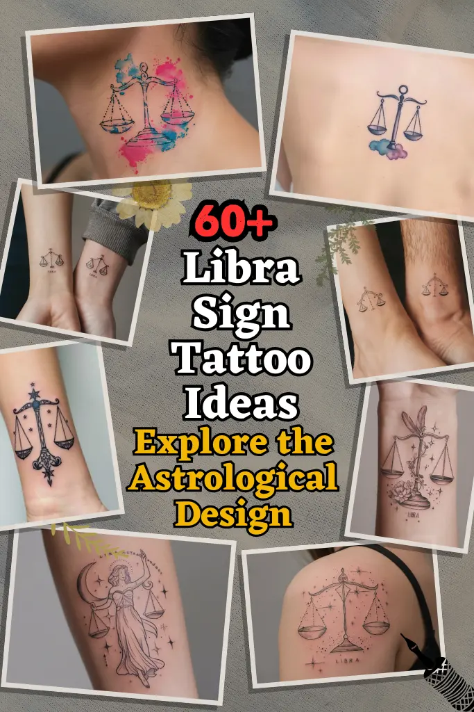 60+ Libra Sign Tattoo Ideas Explore the Astrological Design