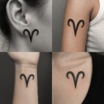 Aries Zodiac Sign tattoos