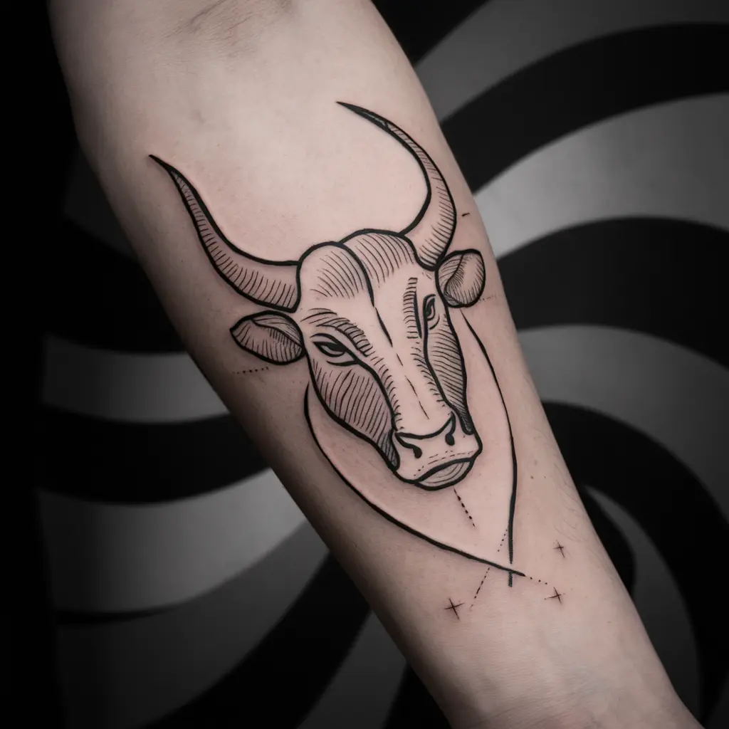 Best Placement Options for Taurus Tattoos 2