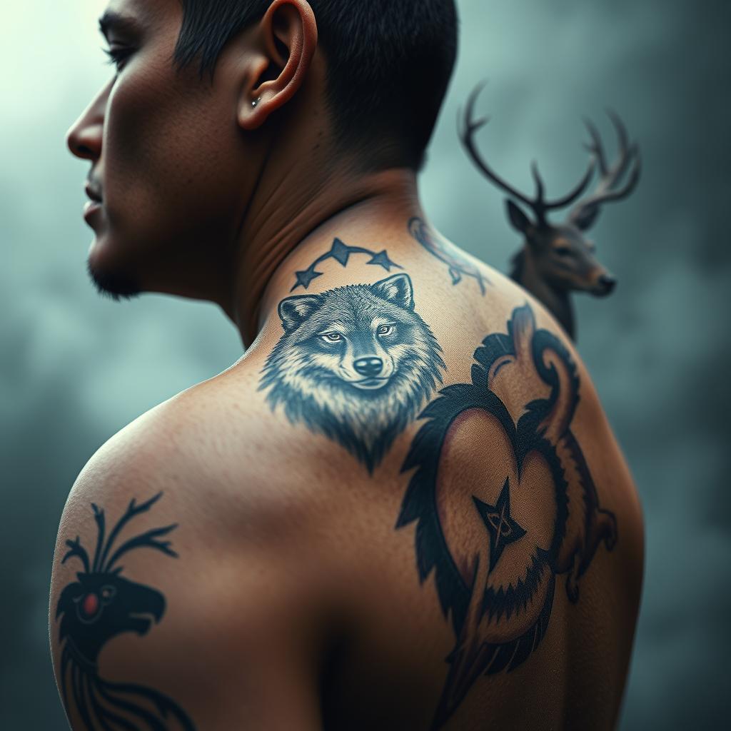 Cherokee Spiritual Tattoos of Sacred Animals