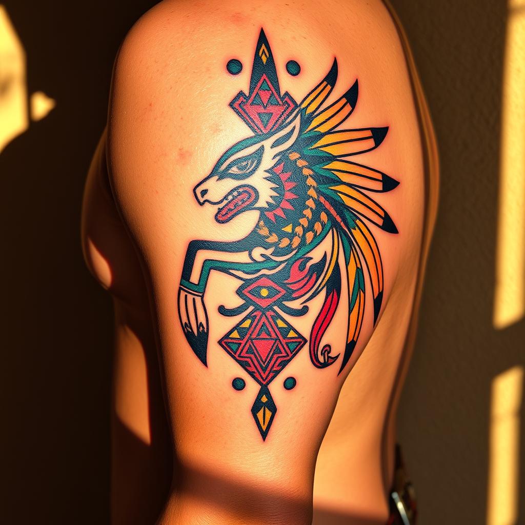 Cherokee Tribal Tattoo Color Symbolism