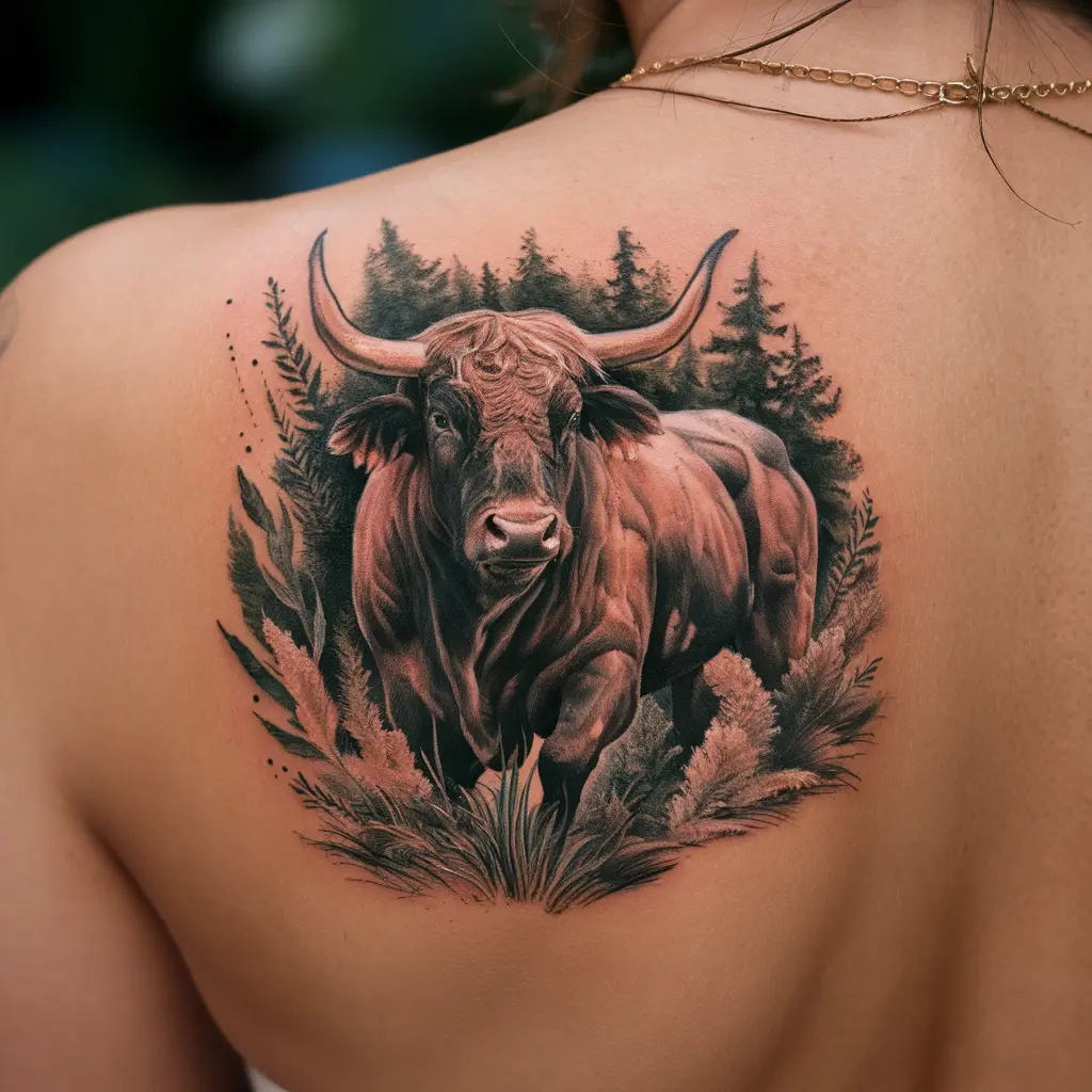 Color Choices for Your Taurus Body Art 2