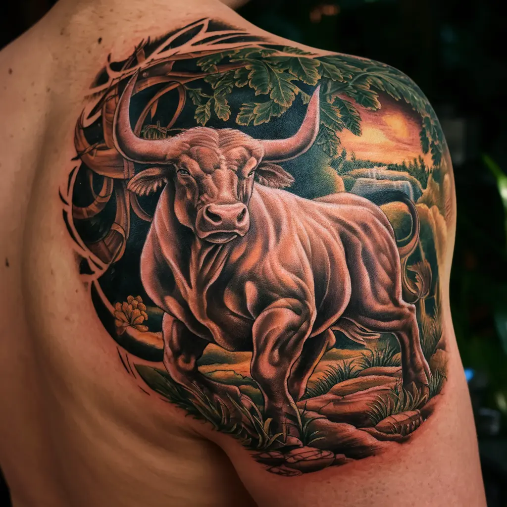 Color Choices for Your Taurus Body Art