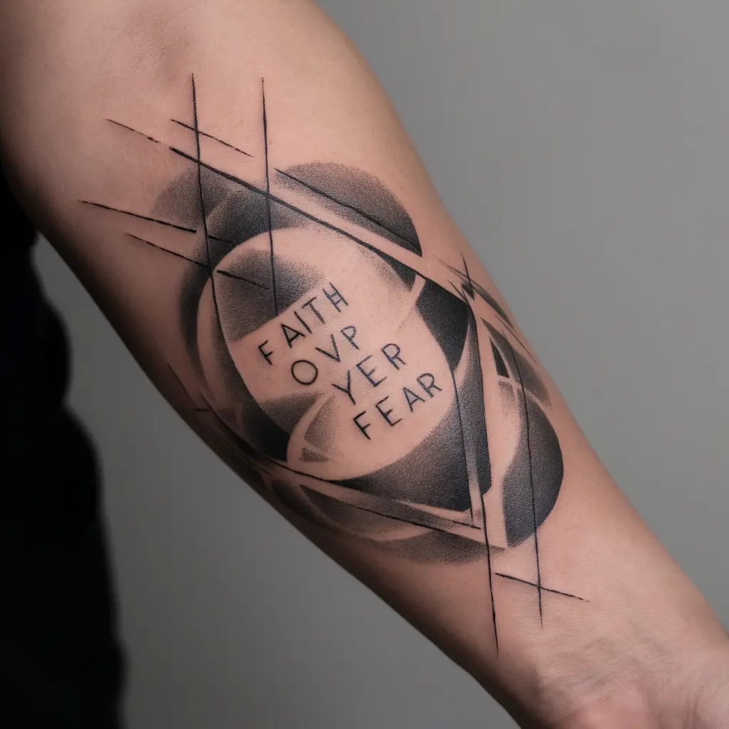 Contemporary Takes on Traditional Faith Over Fear Designs 2