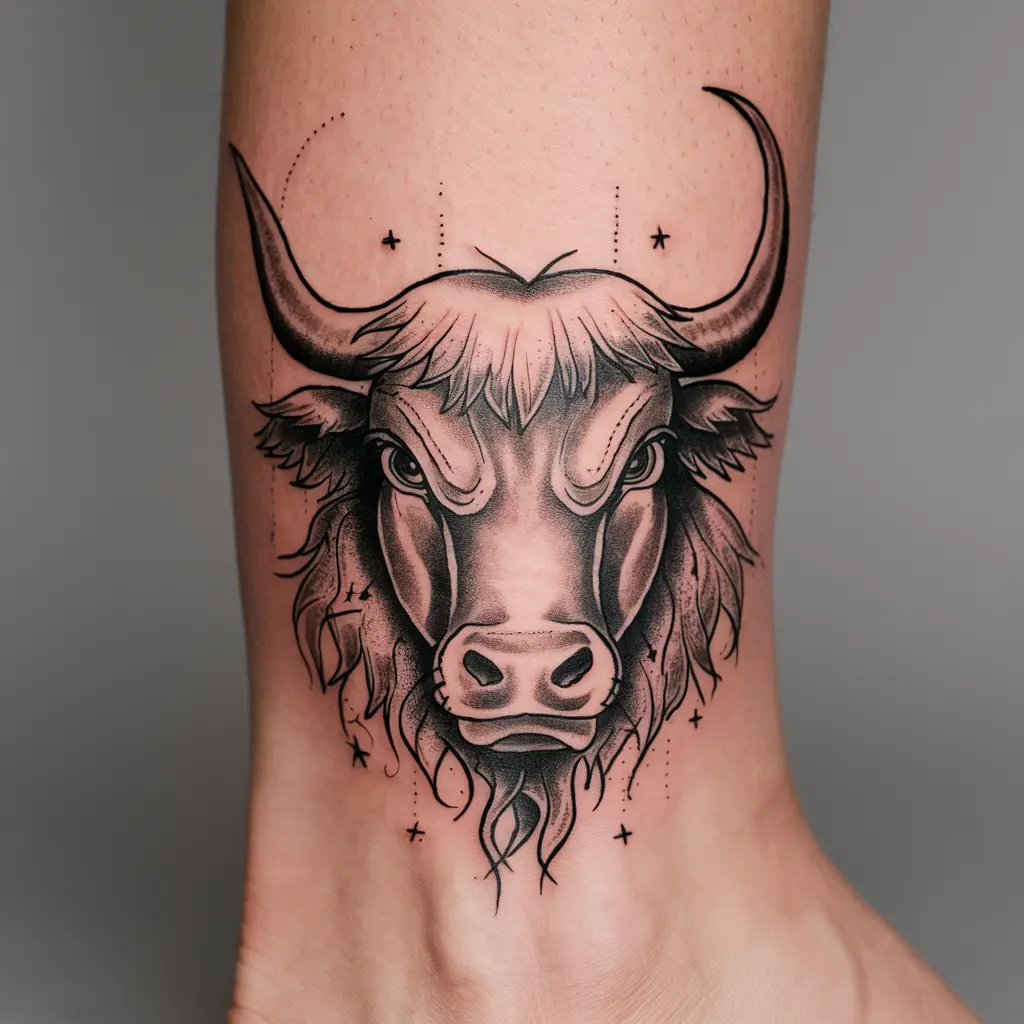 Detailed Bull Portraits