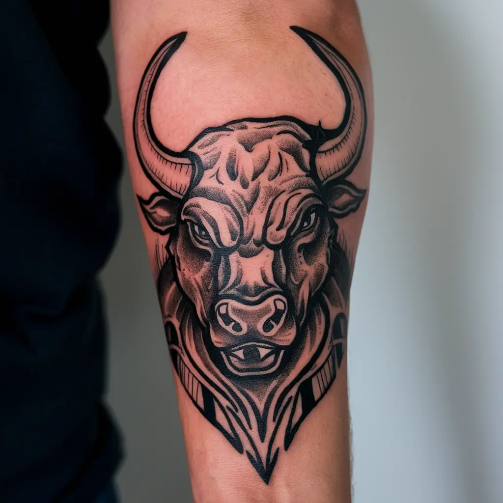 Exploring Popular Taurus Sign Tattoos 2