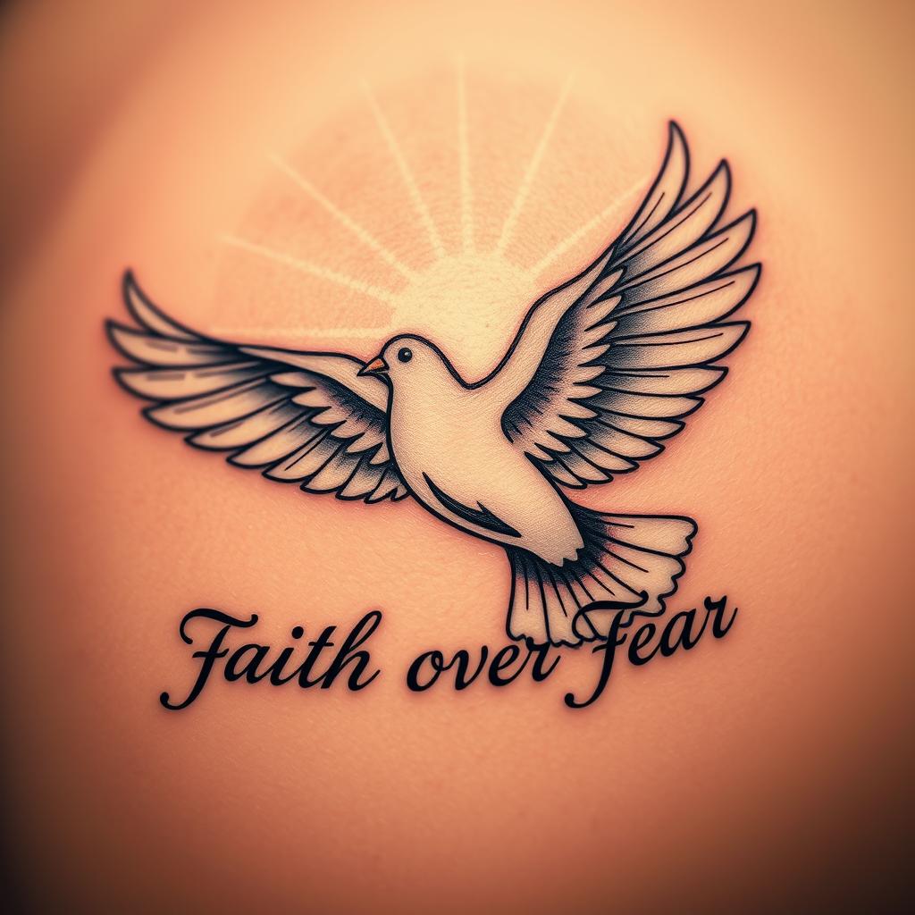 Faith Over Fear Tattoo Symbolism