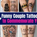 Funny Couple Tattoo Designs