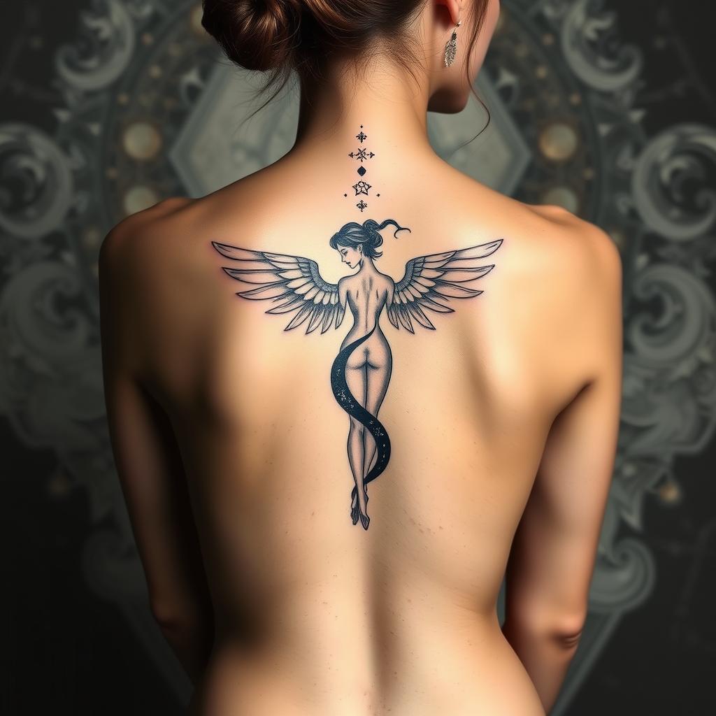 Gemini Sign Tattoos Duality Design