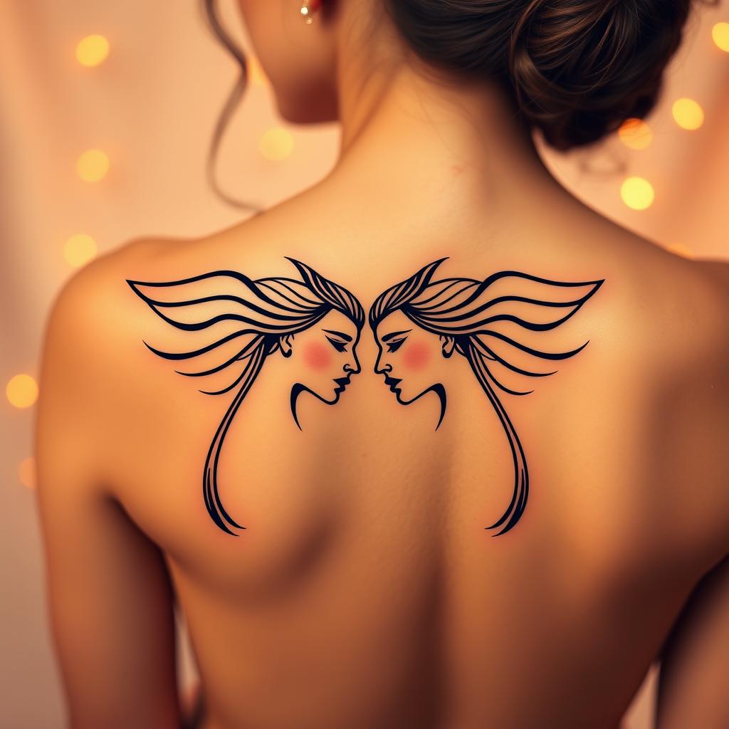 Gemini Zodiac Tattoo Designs
