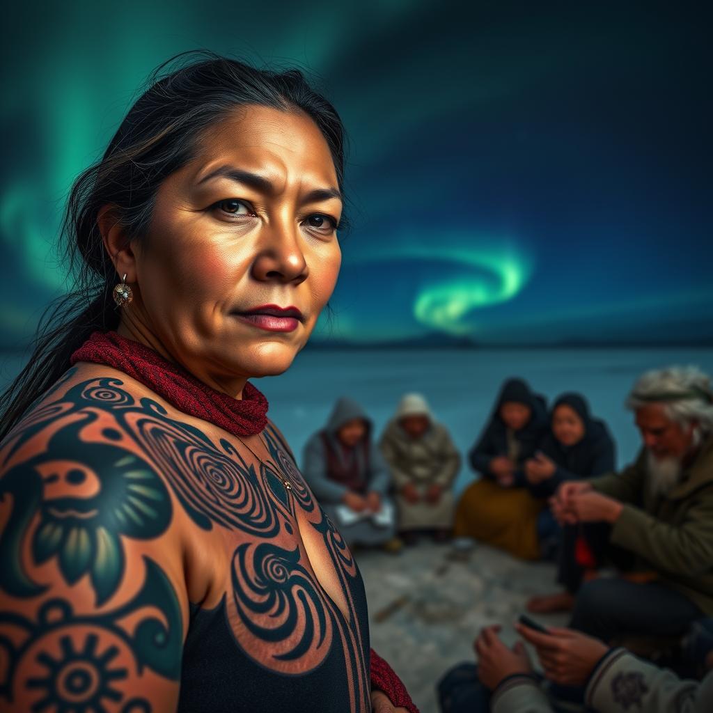 Inuit Traditional Tattoo Revival