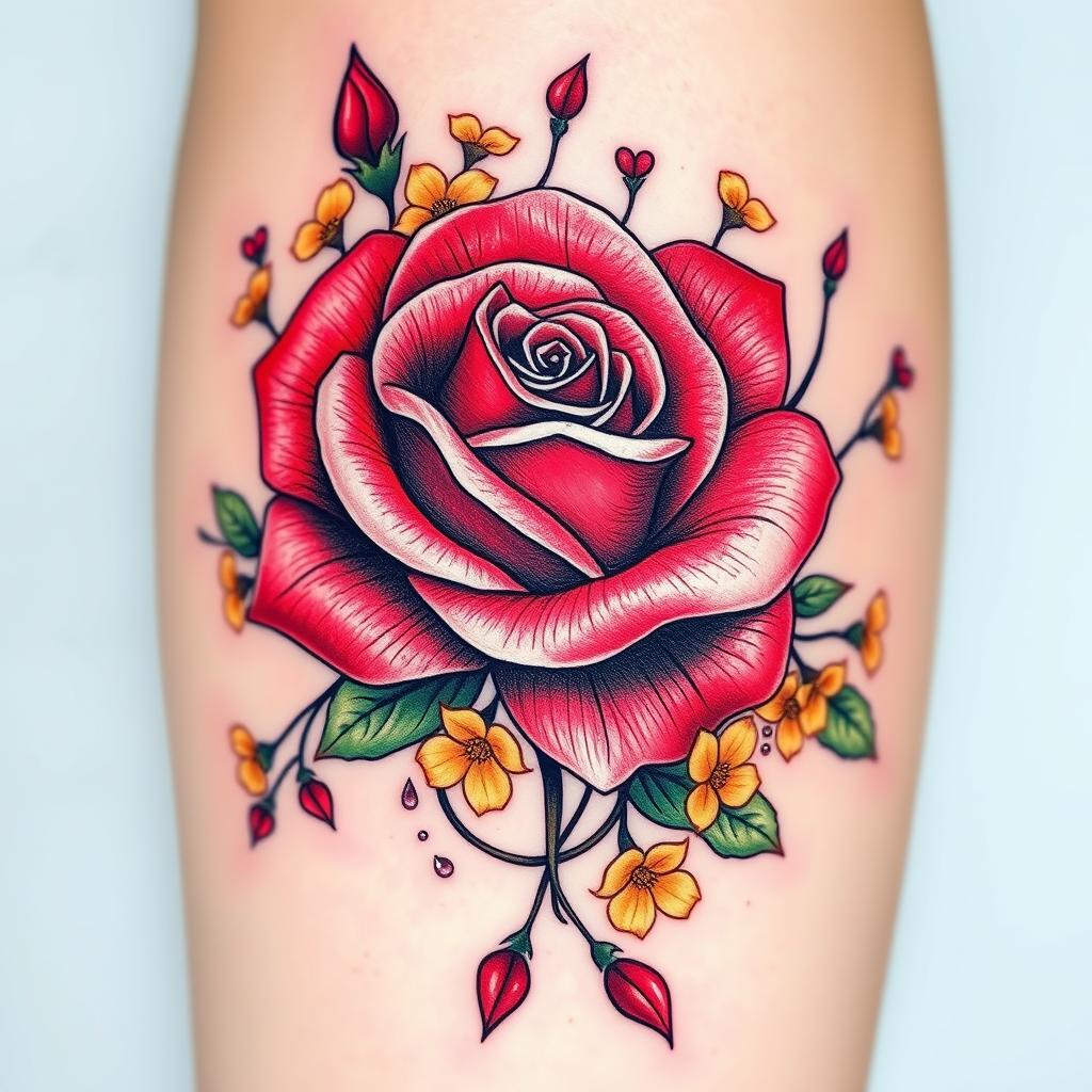 June Birth Flower Tattoo Meaning