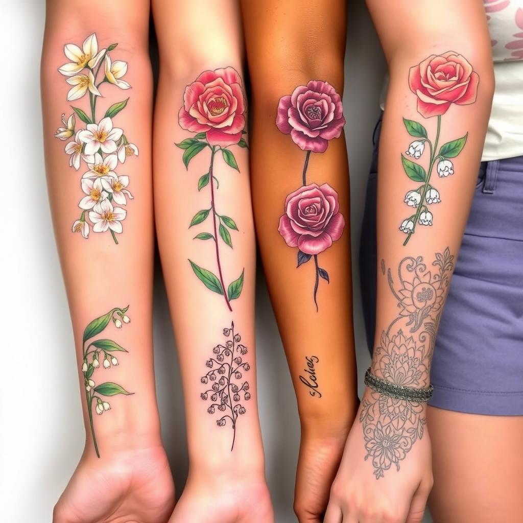 June Birth Flower Tattoo Placement Guide