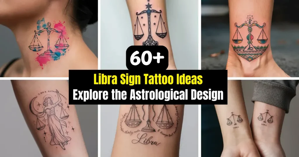 Libra Sign Tattoo Ideas