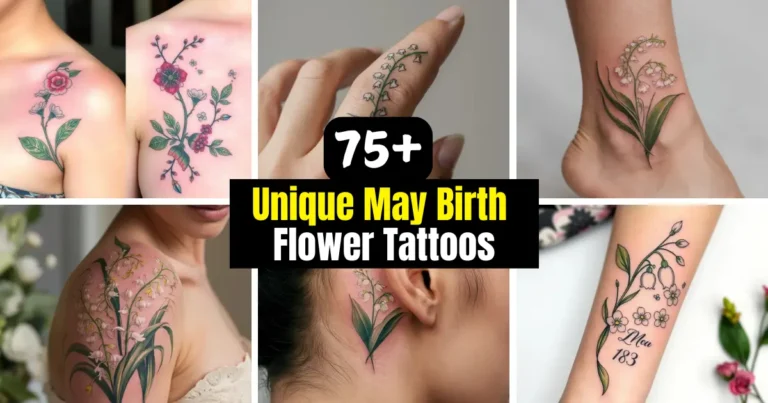 May Birth Flower Tattoos