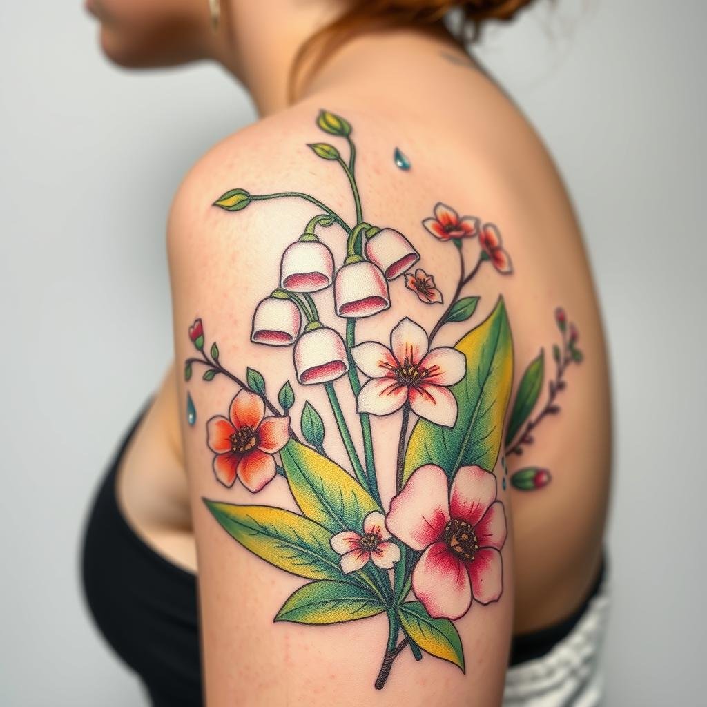 May birth flower tattoo seasonal guide