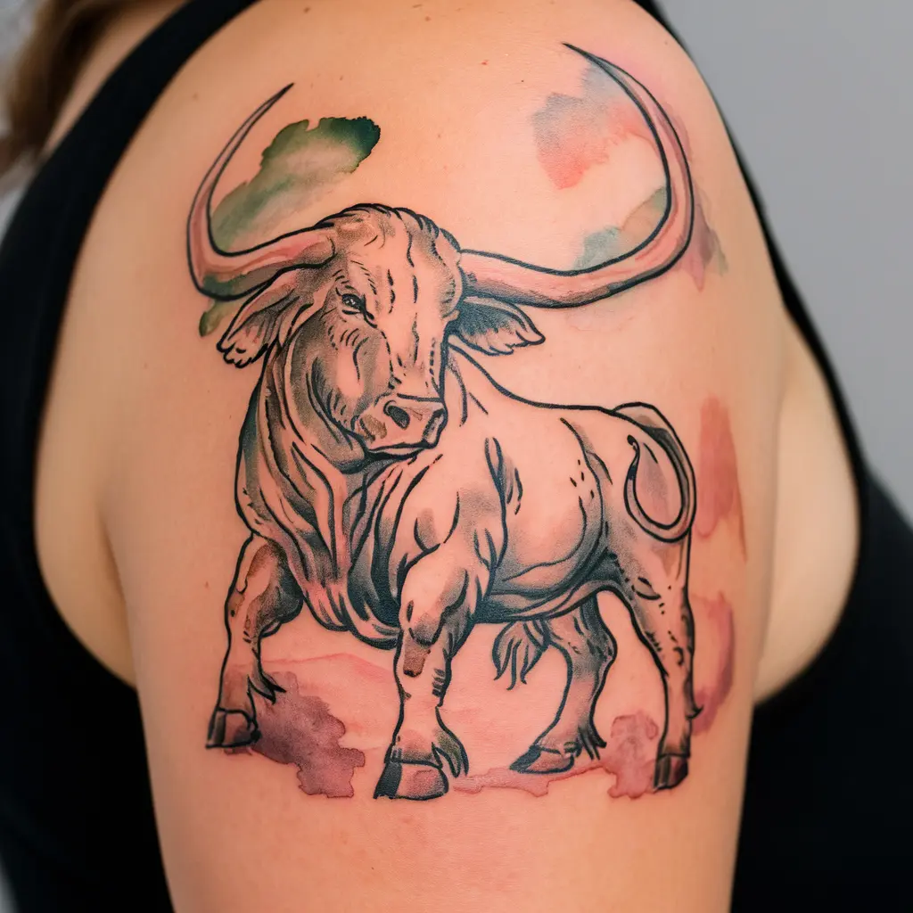 Modern Interpretations of Taurus Sign Tattoos 2