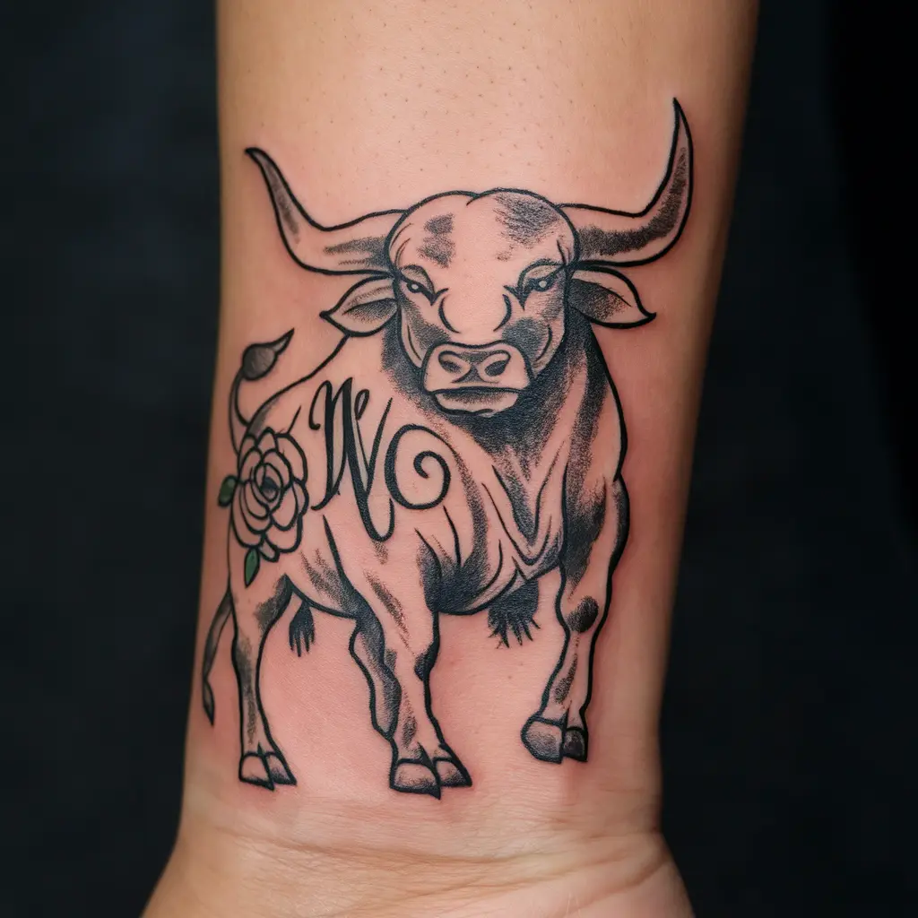 Personalizing Your Taurus Tattoo Design 2