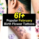 61+ Beautiful February Birth Flower Tattoos to Honor Your Bloom