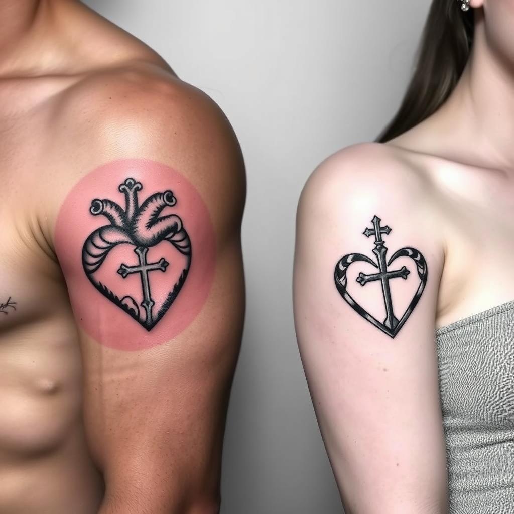 Romantic Heart Tattoo Styles