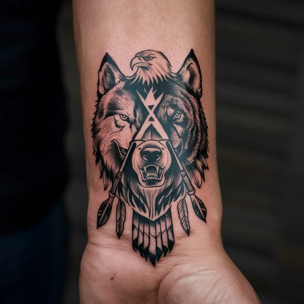 Sacred Areas for Warrior Markings