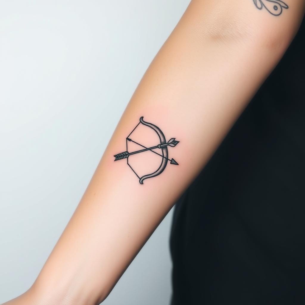 Sagittarius Symbol Tattoo Placement
