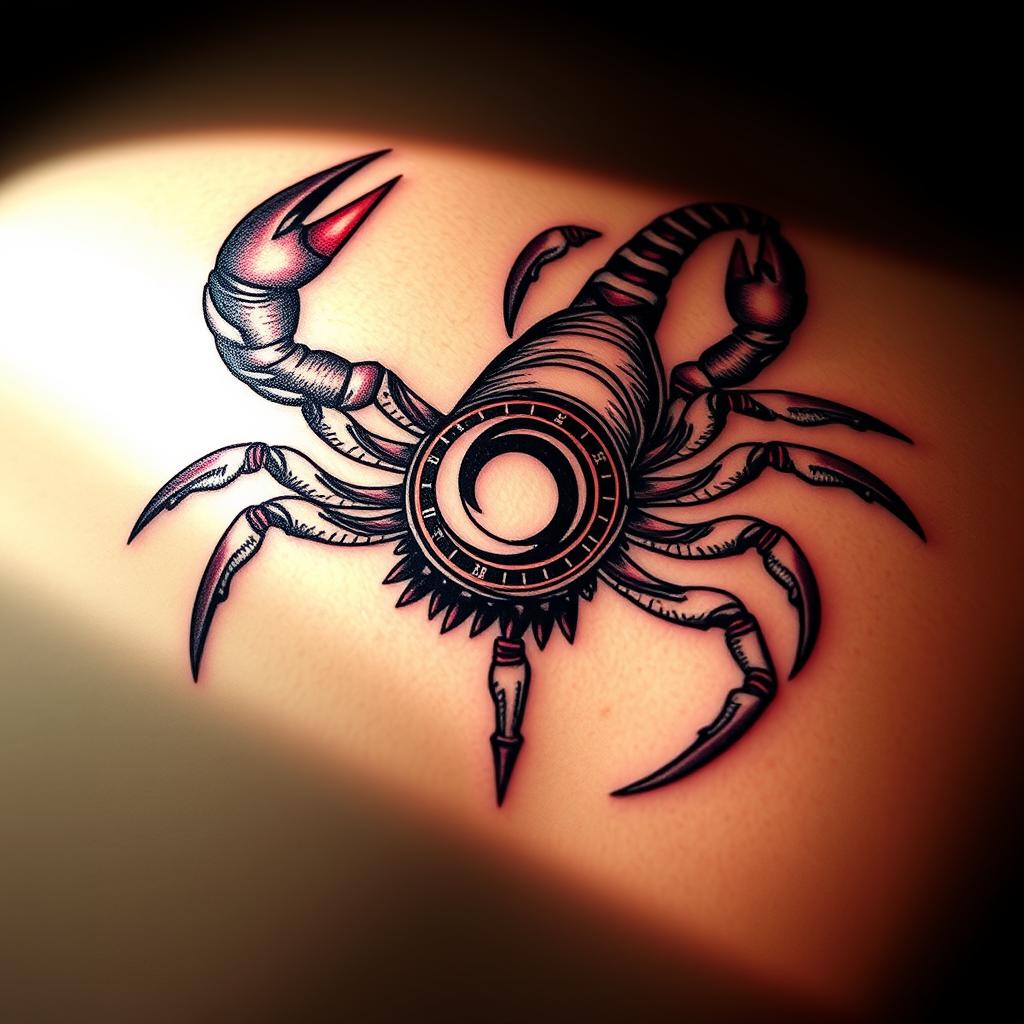 Scorpio Symbol Tattoo Designs