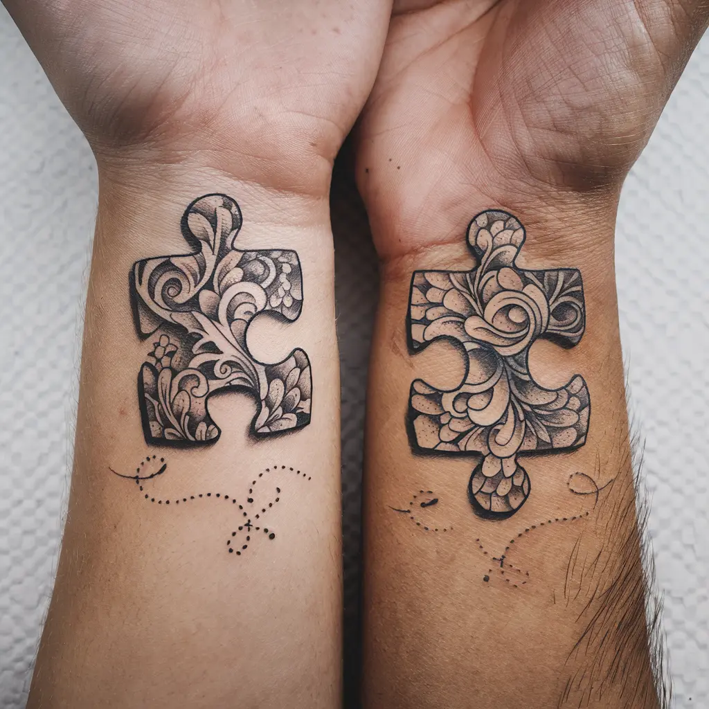 Size Considerations for Puzzle Piece Tattoos 2