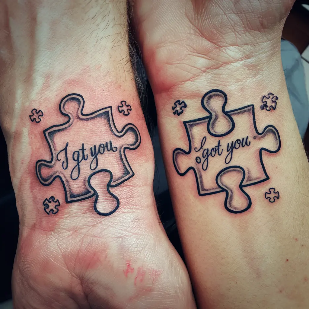 Size Considerations for Puzzle Piece Tattoos