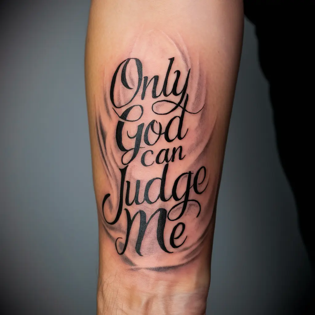 The Deep Meaning Behind Only God Can Judge Me Tattoos 2