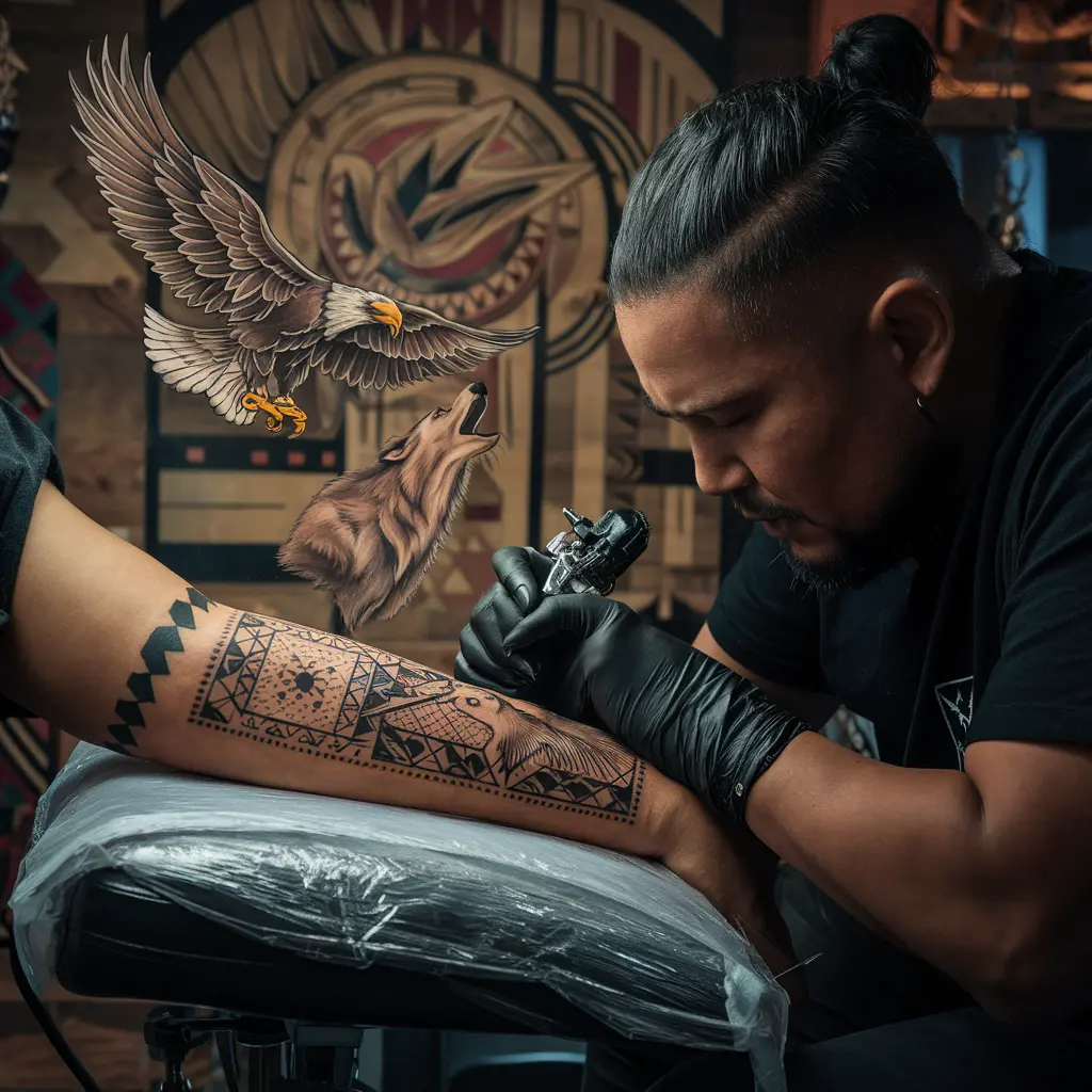 The Revival of Traditional Cherokee Tattooing