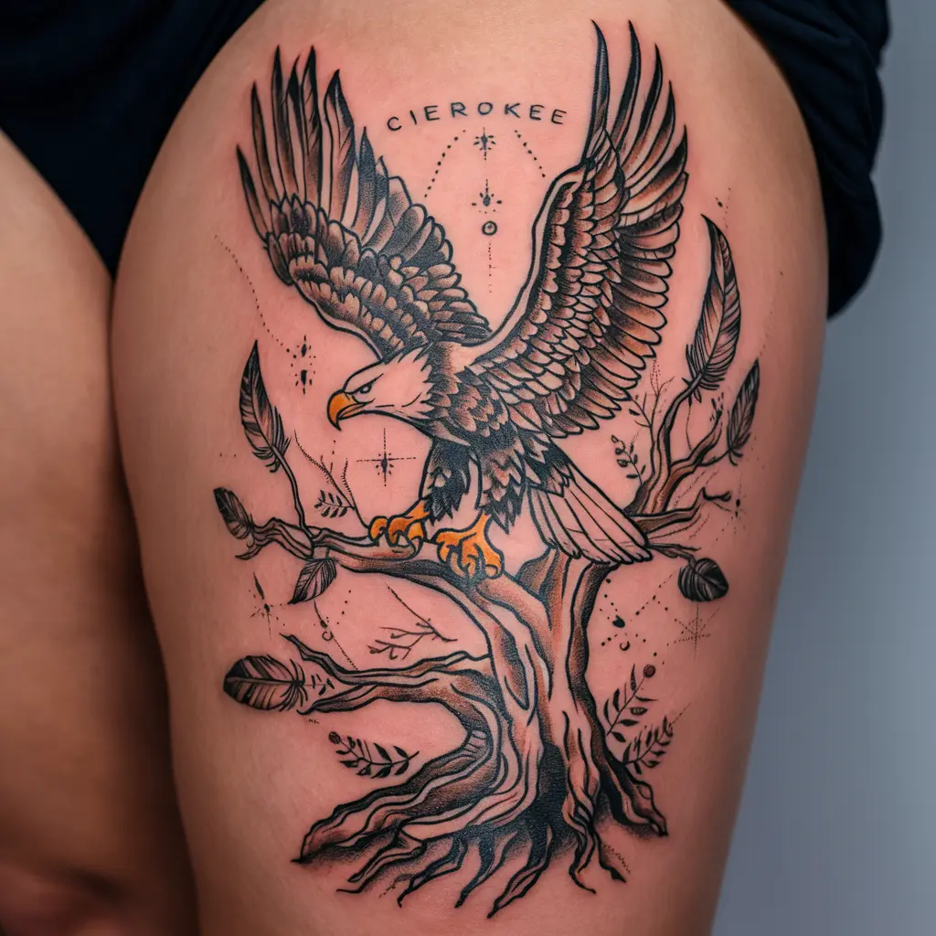 The Spiritual Significance of Cherokee Tribal Tattoos