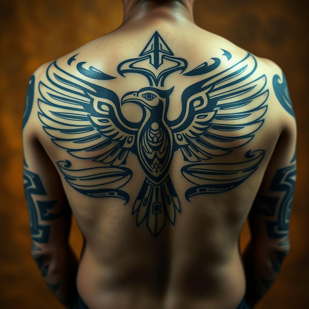 Tlingit tattoo patterns and traditional markings