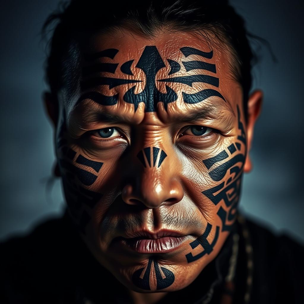 Traditional Inuit Facial Tattoo Designs