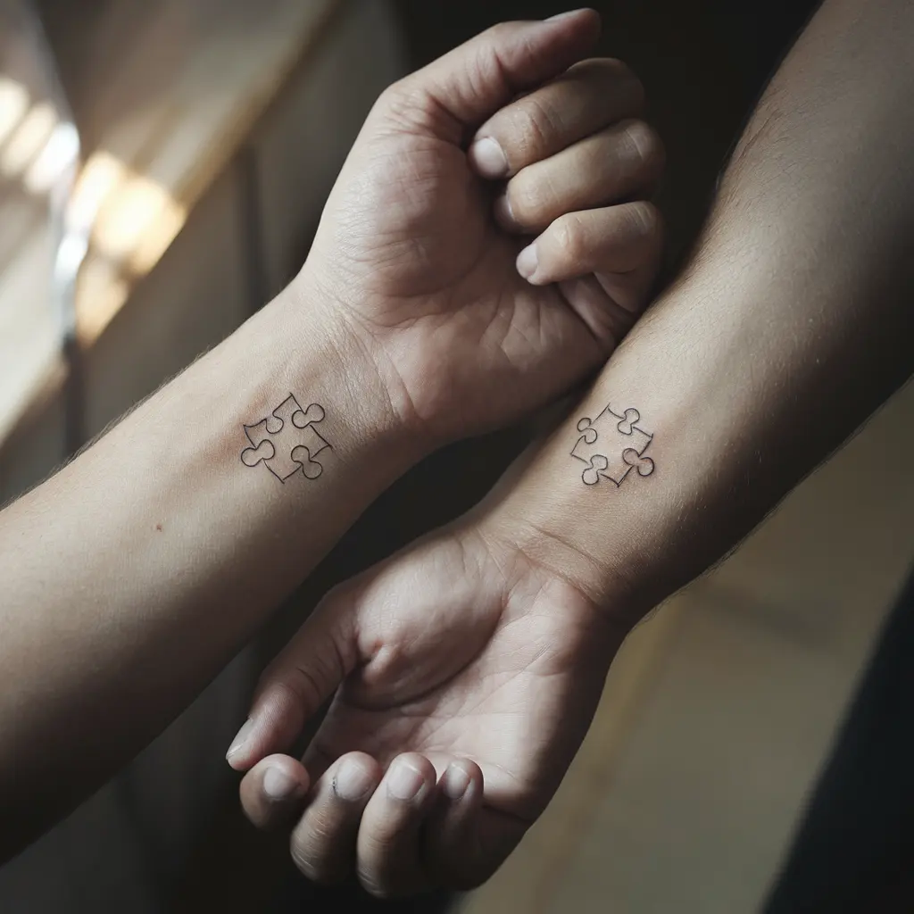 Understanding the Symbolism Behind Puzzle Piece Tattoos 2