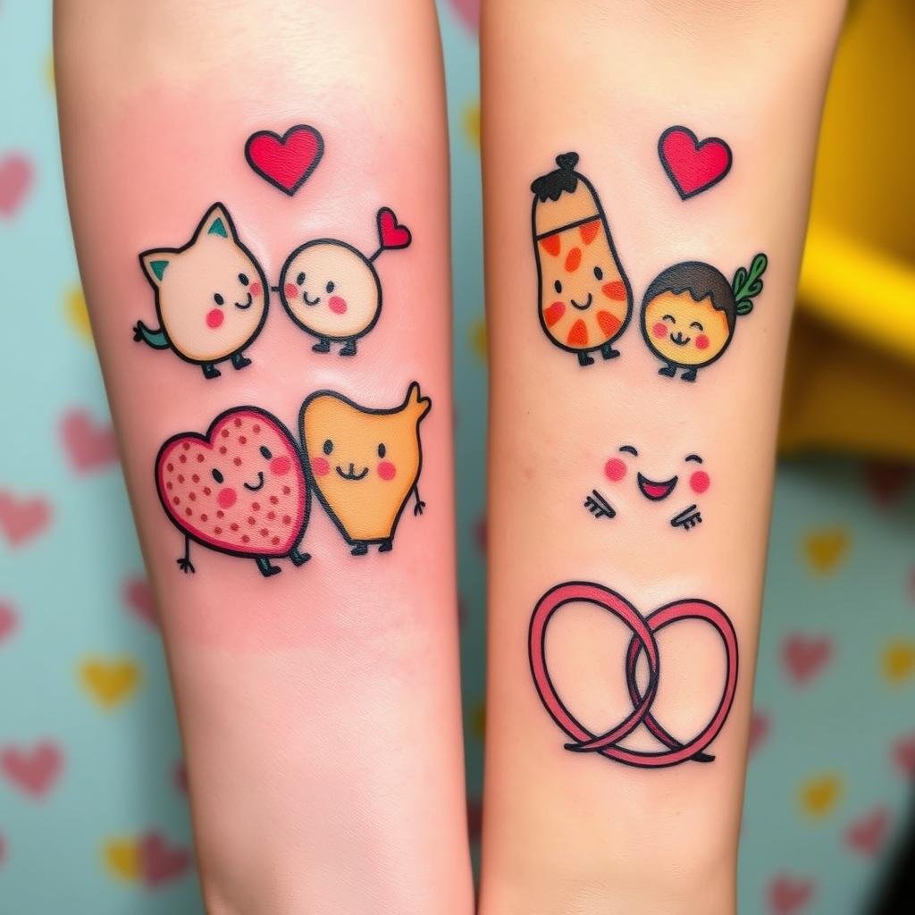 amusing relationship tattoos