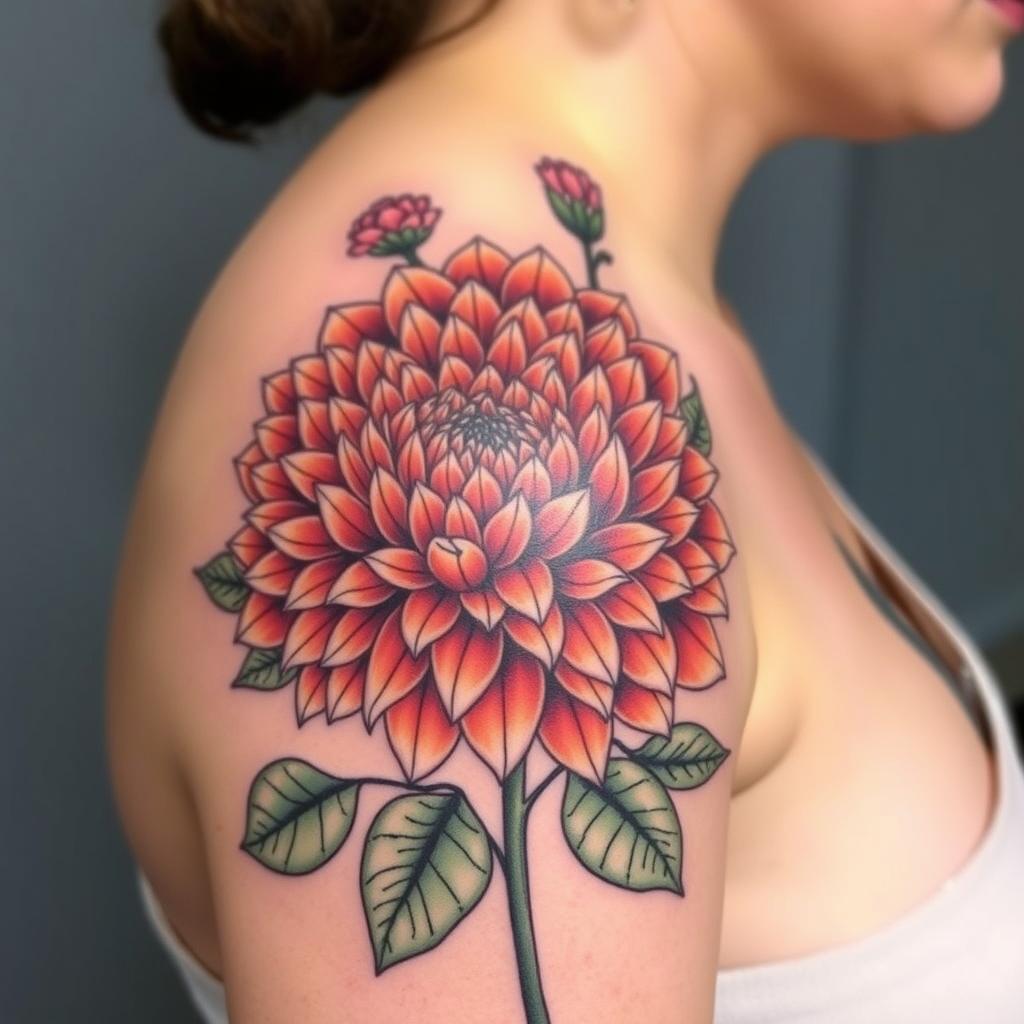 chrysanthemum tattoo designs