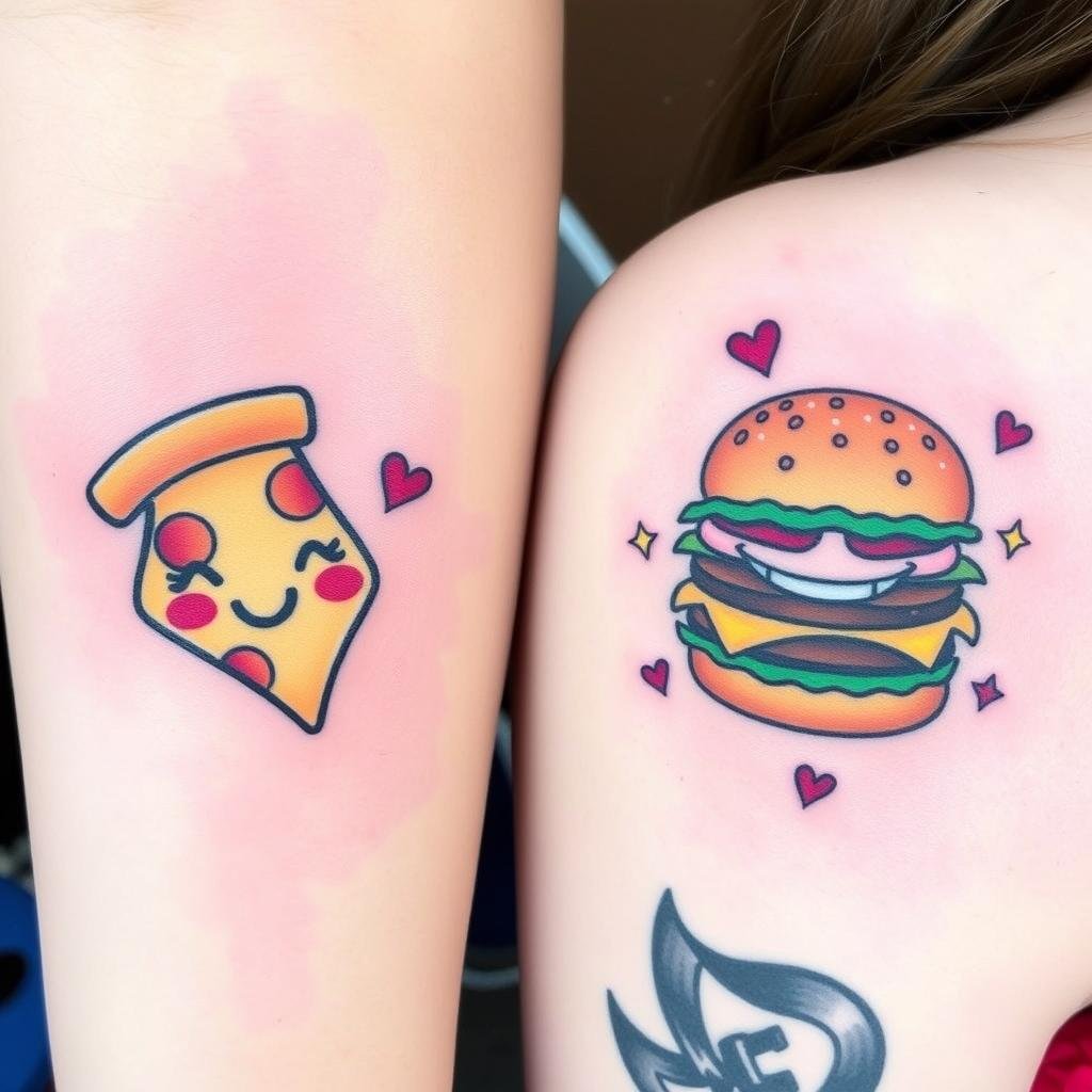 entertaining matching tattoos