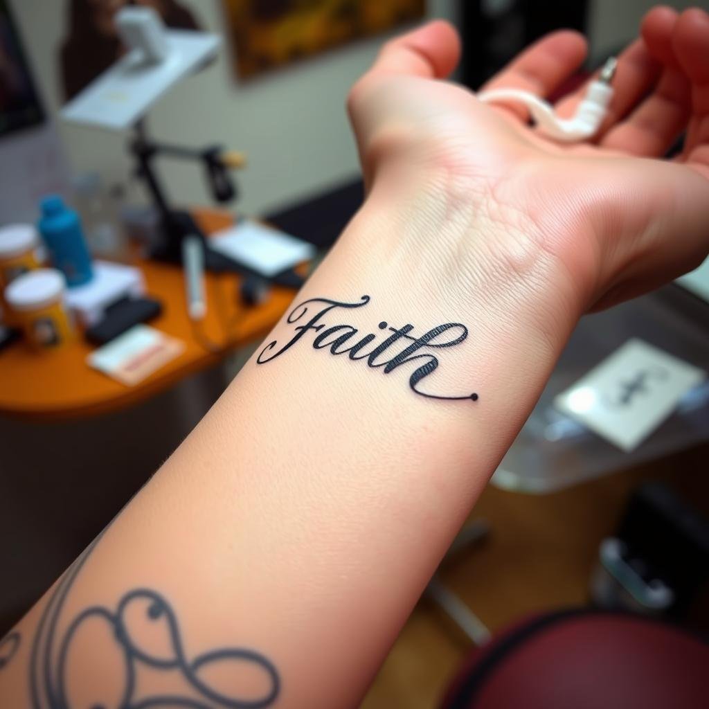 faith tattoo cost