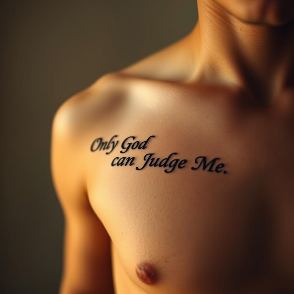 inspirational word tattoos