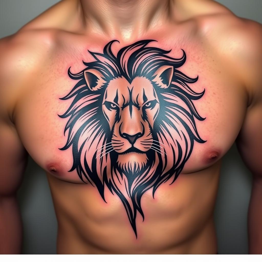 leo lion tattoo meanings