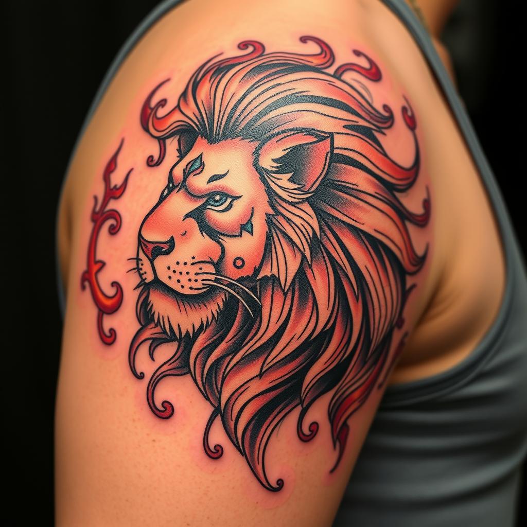 leo tattoo designs