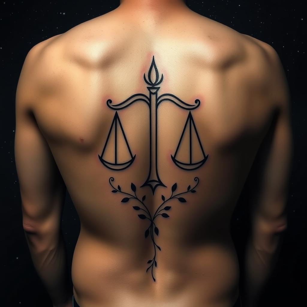 libra sign tattoos