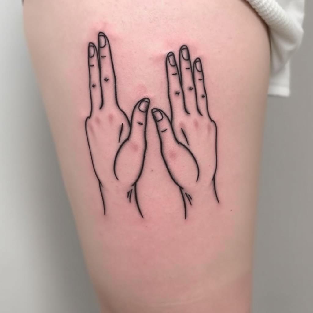 meaningful sign language tattoos