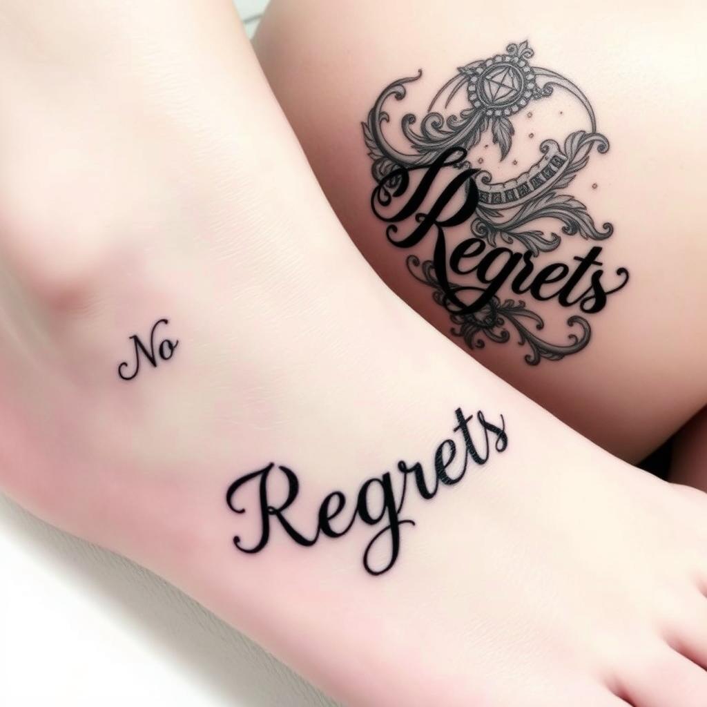 no regrets tattoos no regrets tattoos