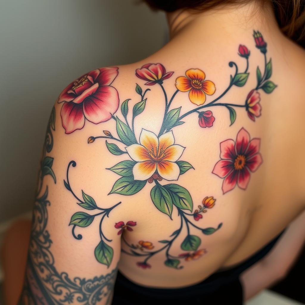 october birth flower tattoo meaning