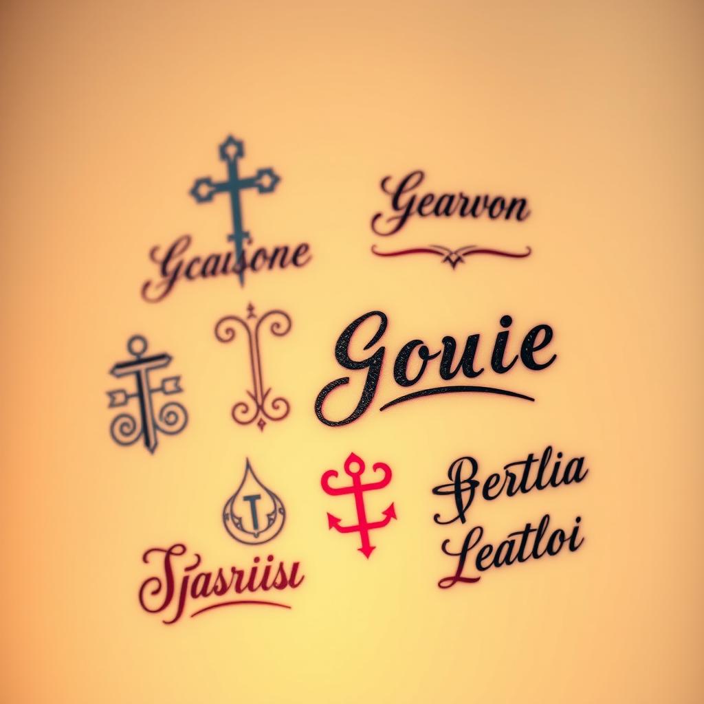 symbolic word tattoos