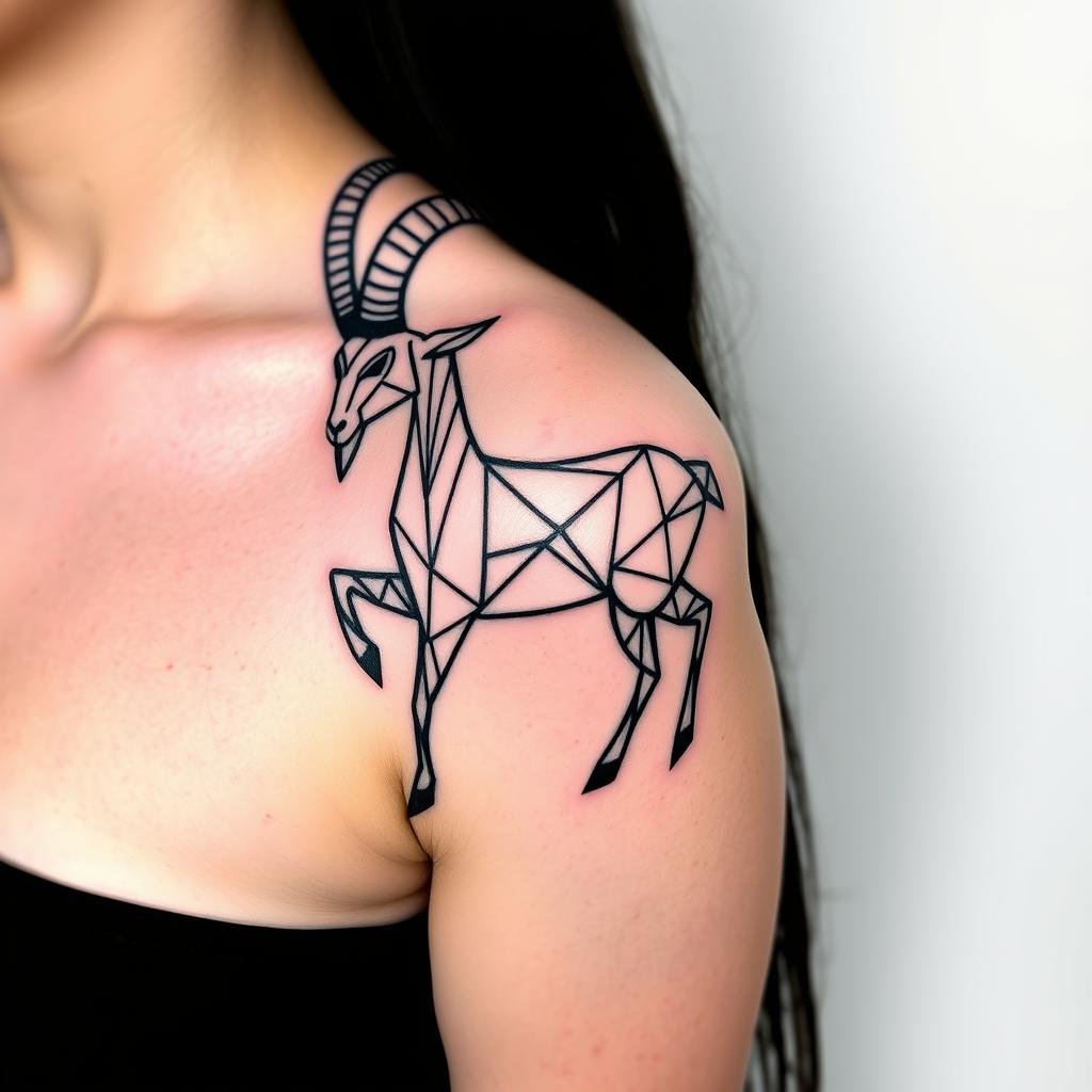 unique capricorn tattoos